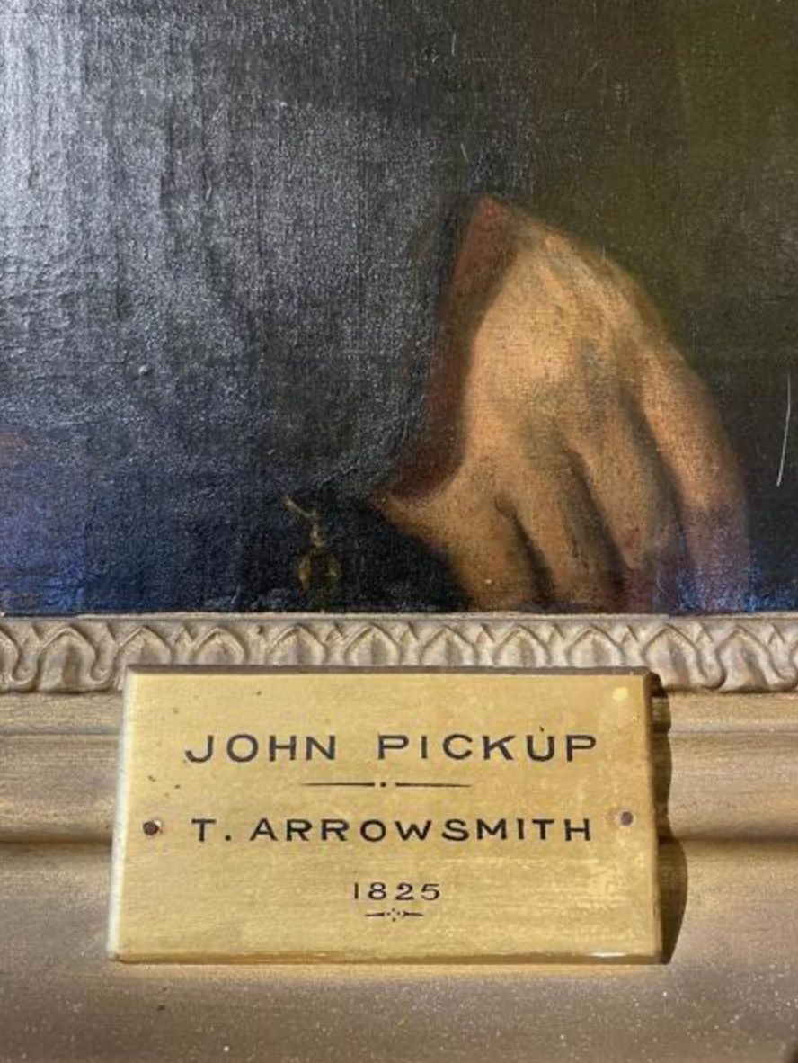 Exeptional Georgian Oil Painting By Royal Academy Painter Thomas Arrowsmith, Dated 1825. photo furniture