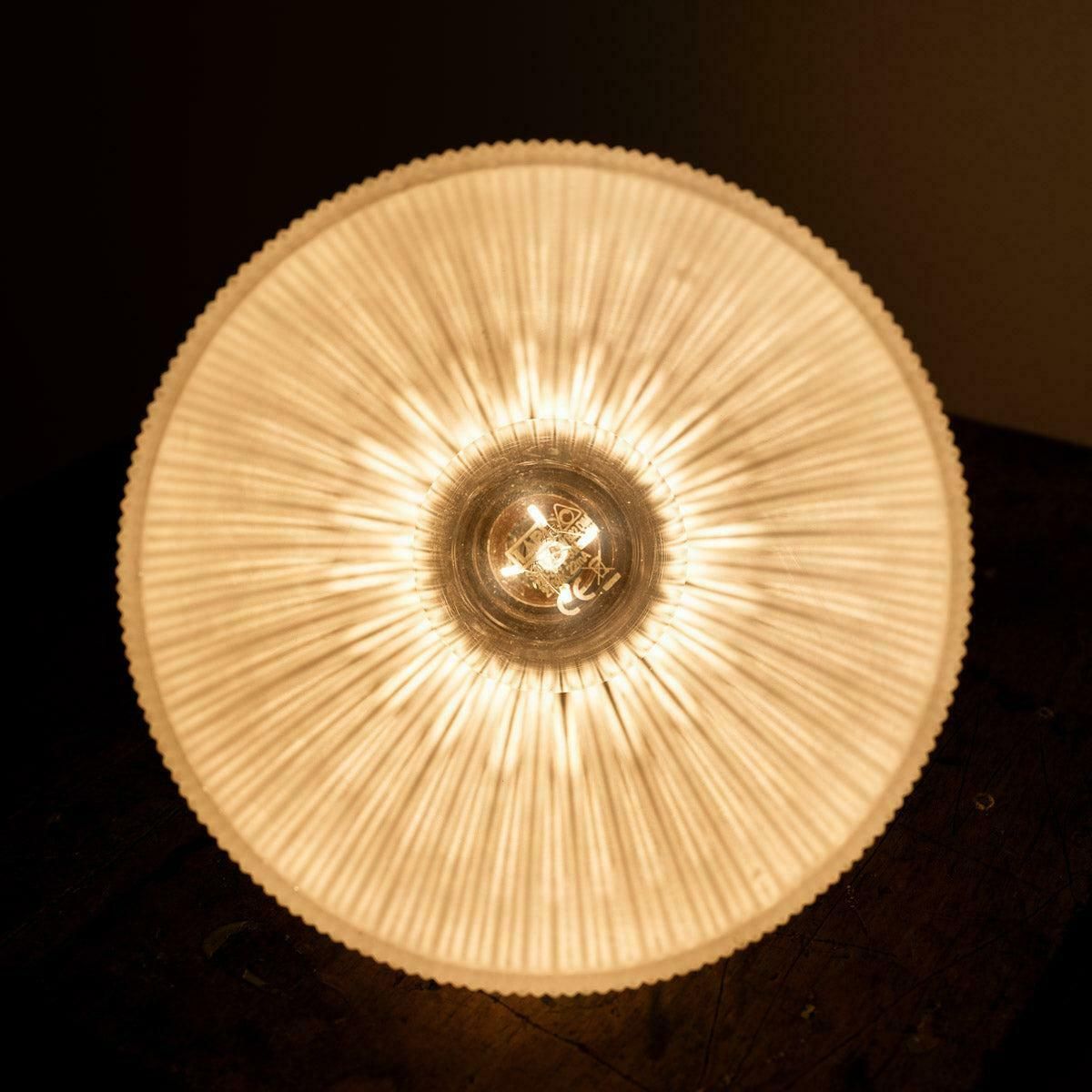 Small Antique Holophane Frosted Glass Light Shades With Original Brass Fittings photo Lighting