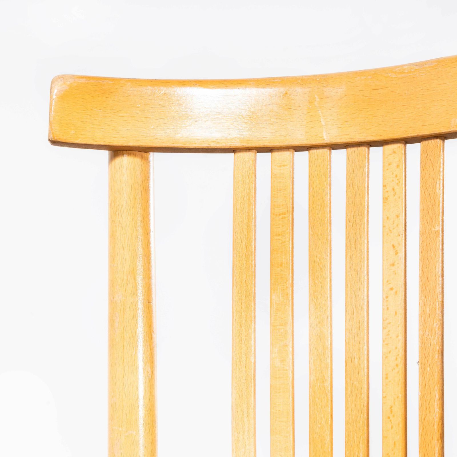 1960’s Blonde Bentwood Dining Chair By Ton – Set Of Nine photo 1176.0