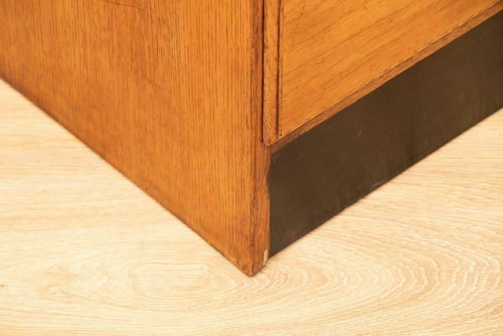 Vintage Style Single Oak Haberdashers Cabinet photo vinterior