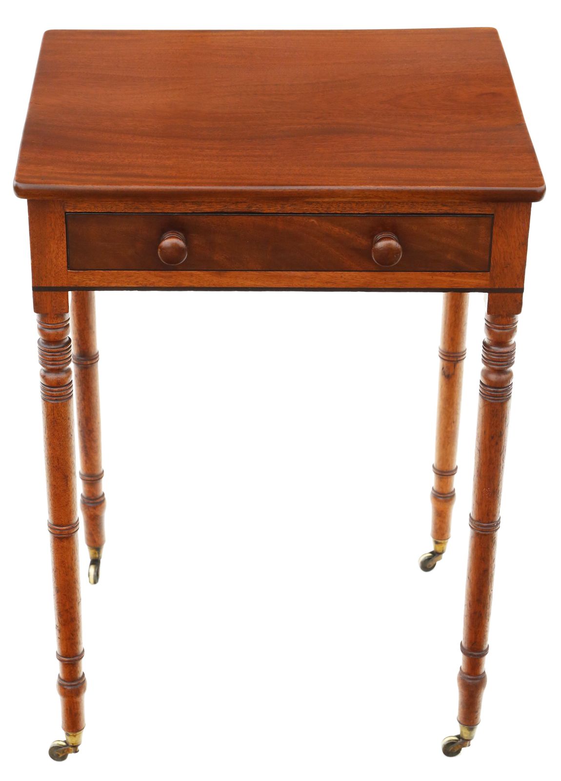 Antique Very Fine Quality Small 19th Century Mahogany Writing Side Table Desk