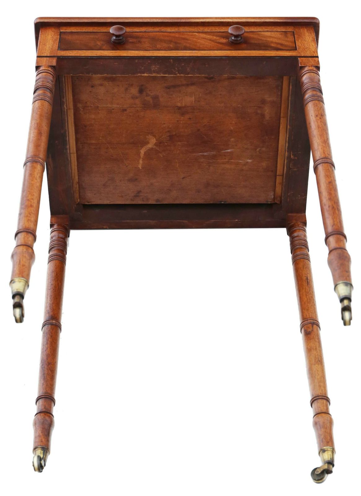 Antique Very Fine Quality Small 19th Century Mahogany Writing Side Table Desk photo buy