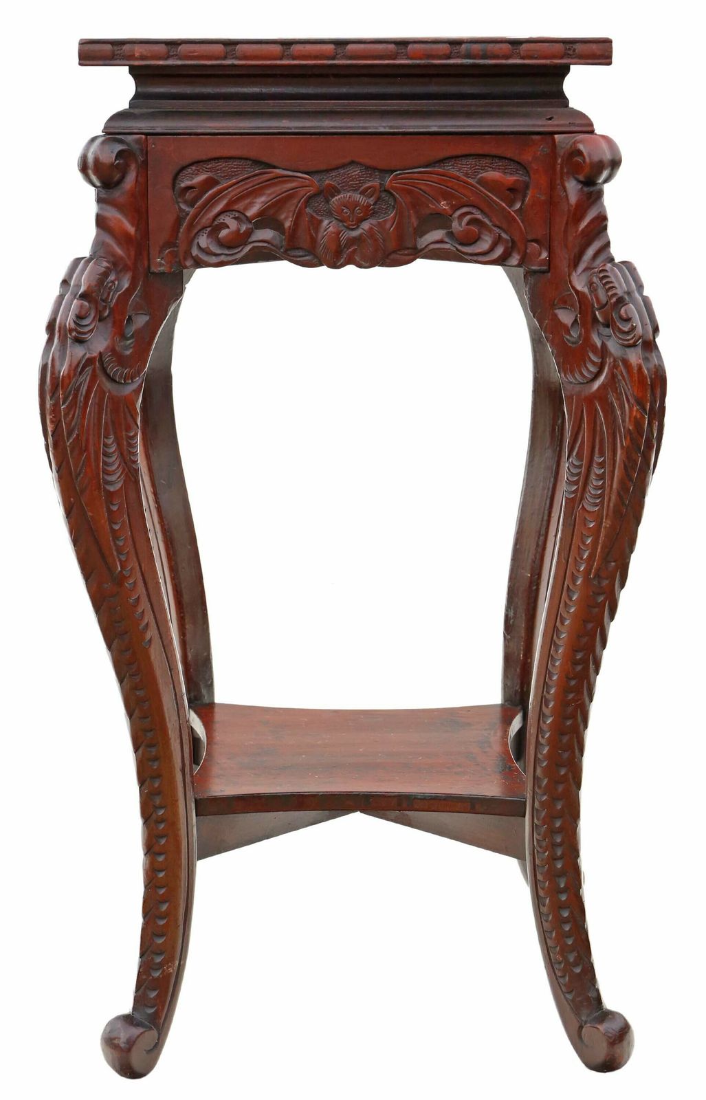 Antique C1920 Chinese Oriental Painted Side Occasional Table Stand photo furniture