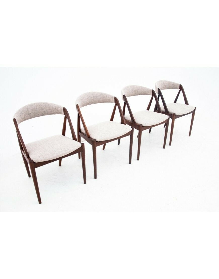 A Set Of Chairs Designed By Kai Kristiansen From The 1960s, Denmark, Model 31. photo for sale