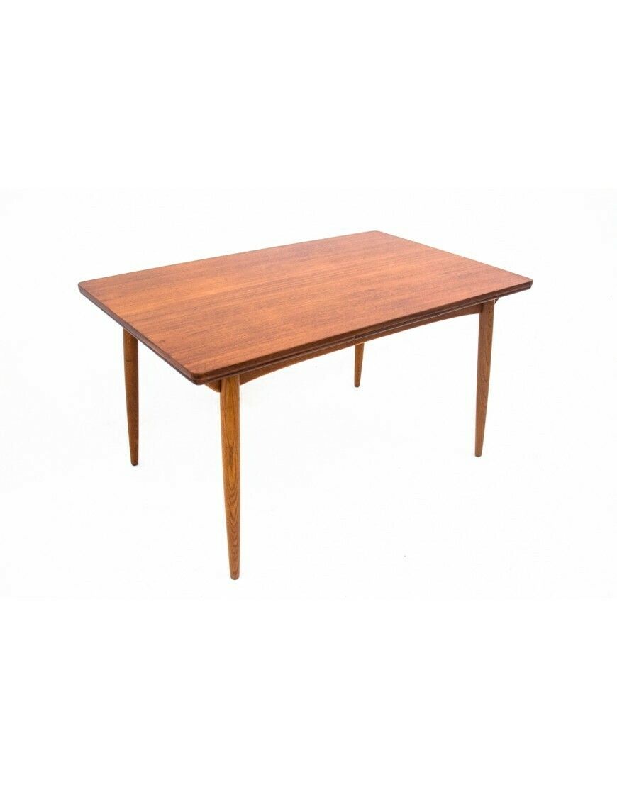 Teak Table, Denmark, 1960s. After Restoration.