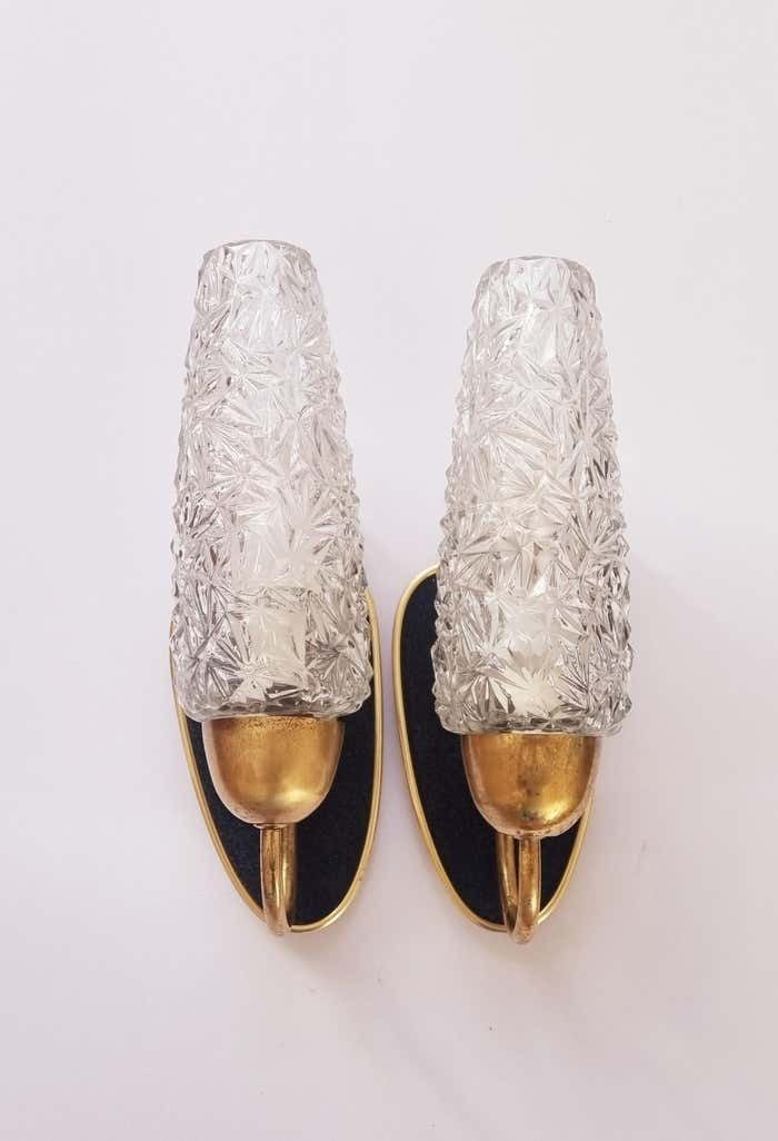 Pair Of Rare Midcentury Wall Lamps, Germany, 1960s photo furniture