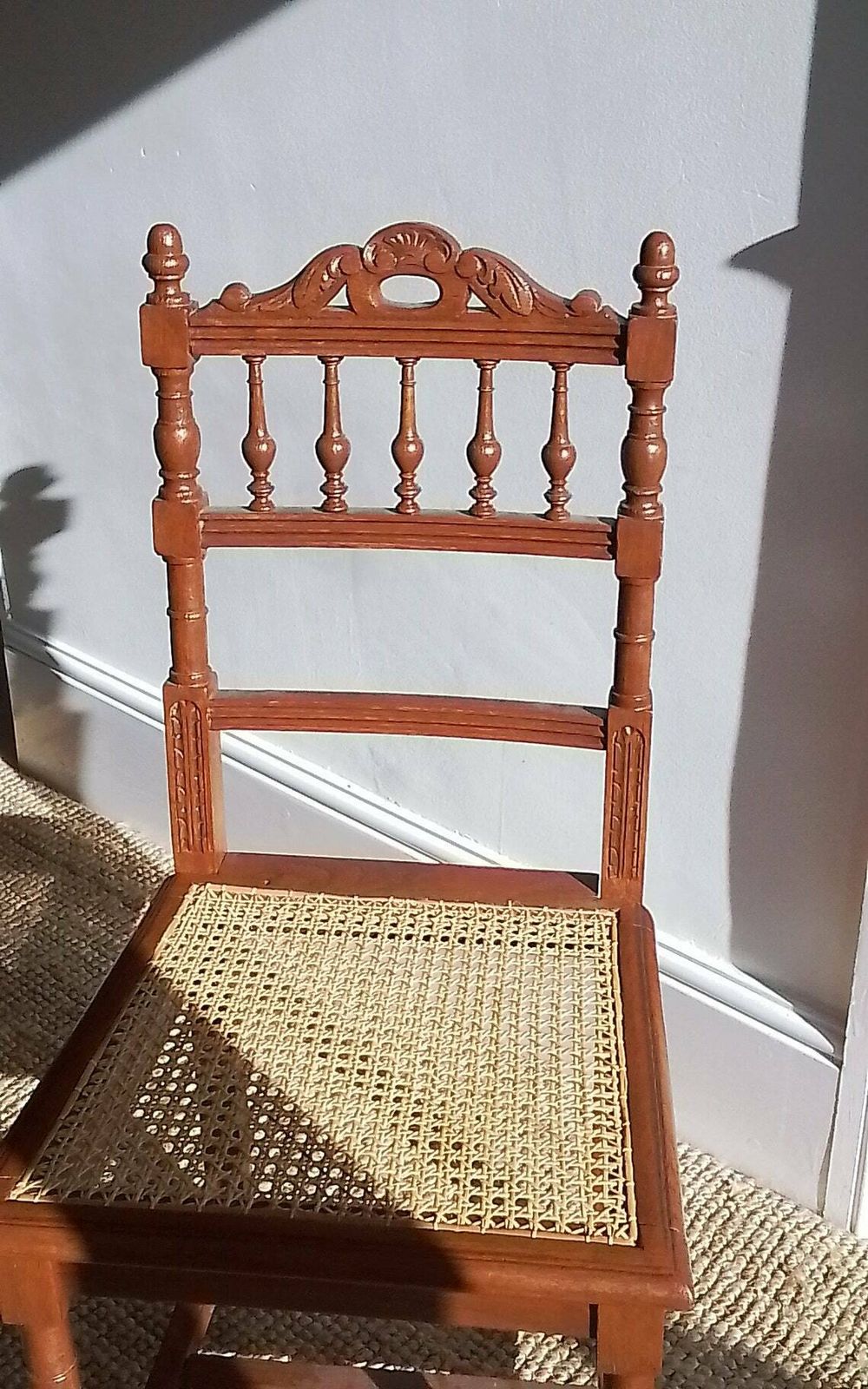 Edwardian Vintage Cane Wooden, Vintage Cane Chair, Modern Wooden Chair Fz52 photo Furniture