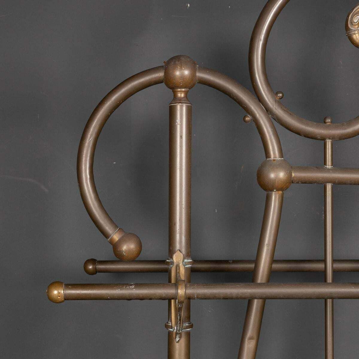 19th Century Victorian Pair Of Brass Coat Stands, C.1890 photo buy