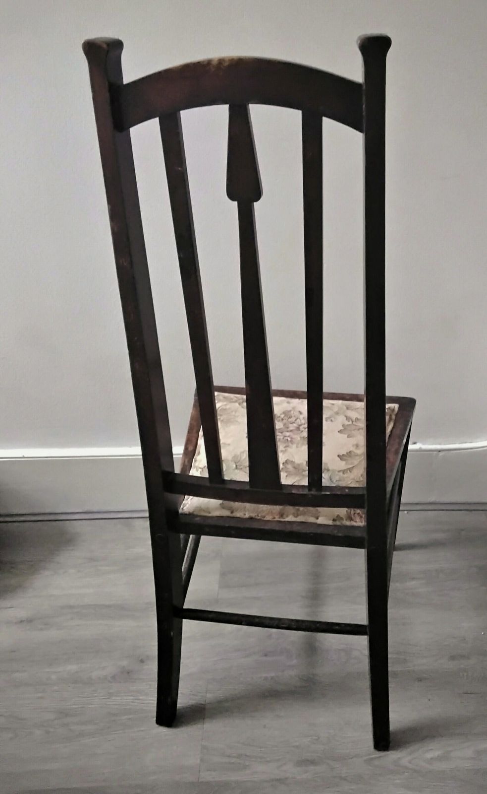 Vintage Victorian Mahogany Wooden Chair, Bedroom Chairm Hall Chair, Occasional Chair F35 photo Furniture