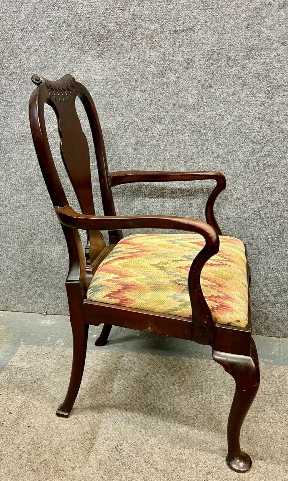 George II Style Mahogany Child's Chair photo furniture