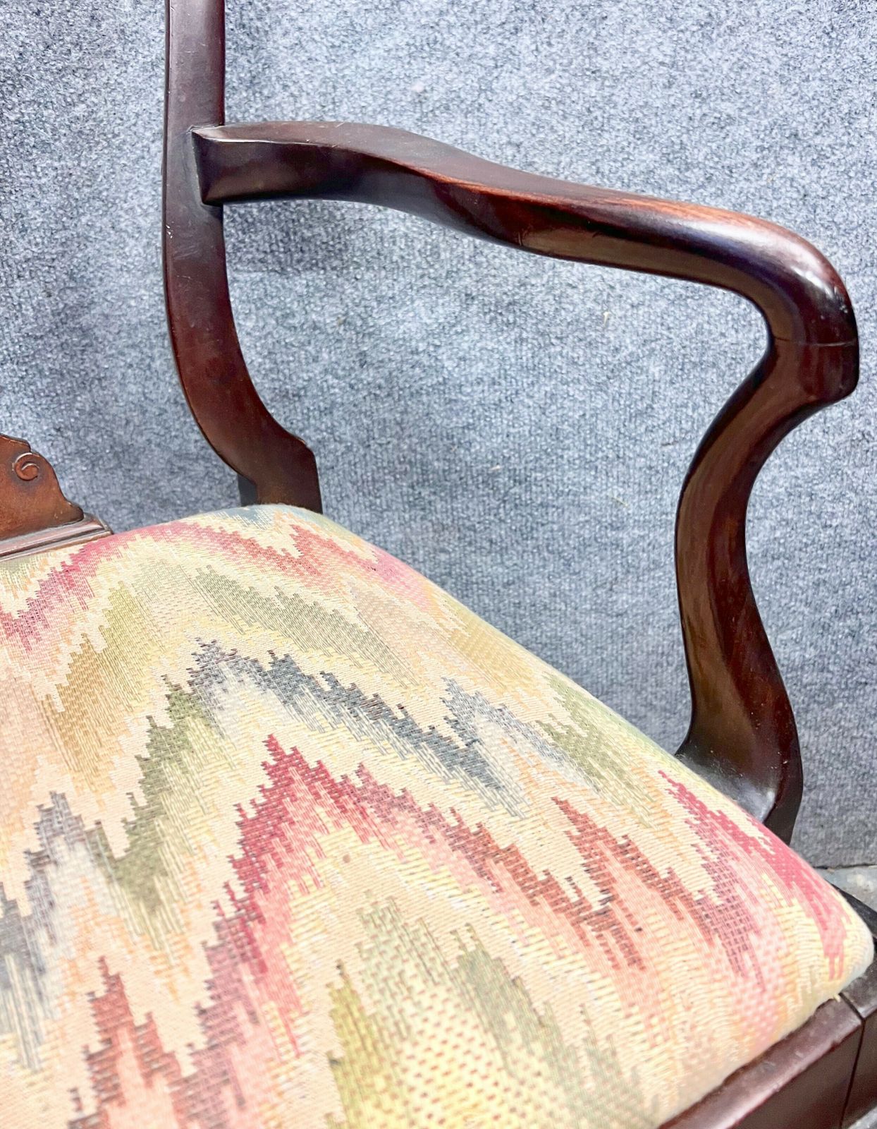 George II Style Mahogany Child's Chair photo 435.0
