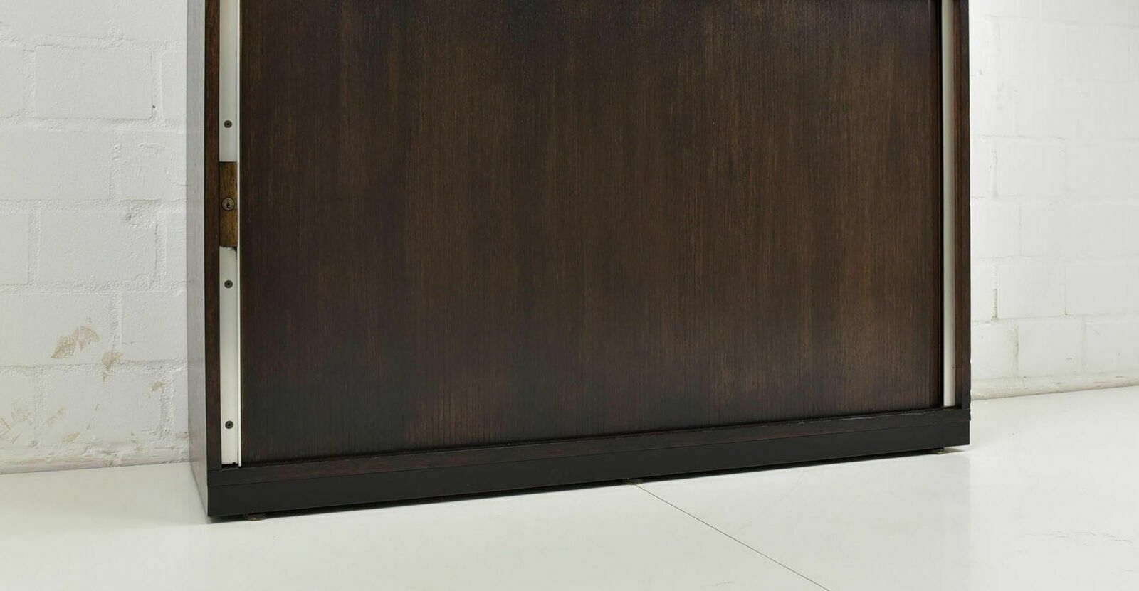 photo for sale Filing Cabinet Restored Around 1980 Office Cabinet Sliding Doors Showcase Office Vintage