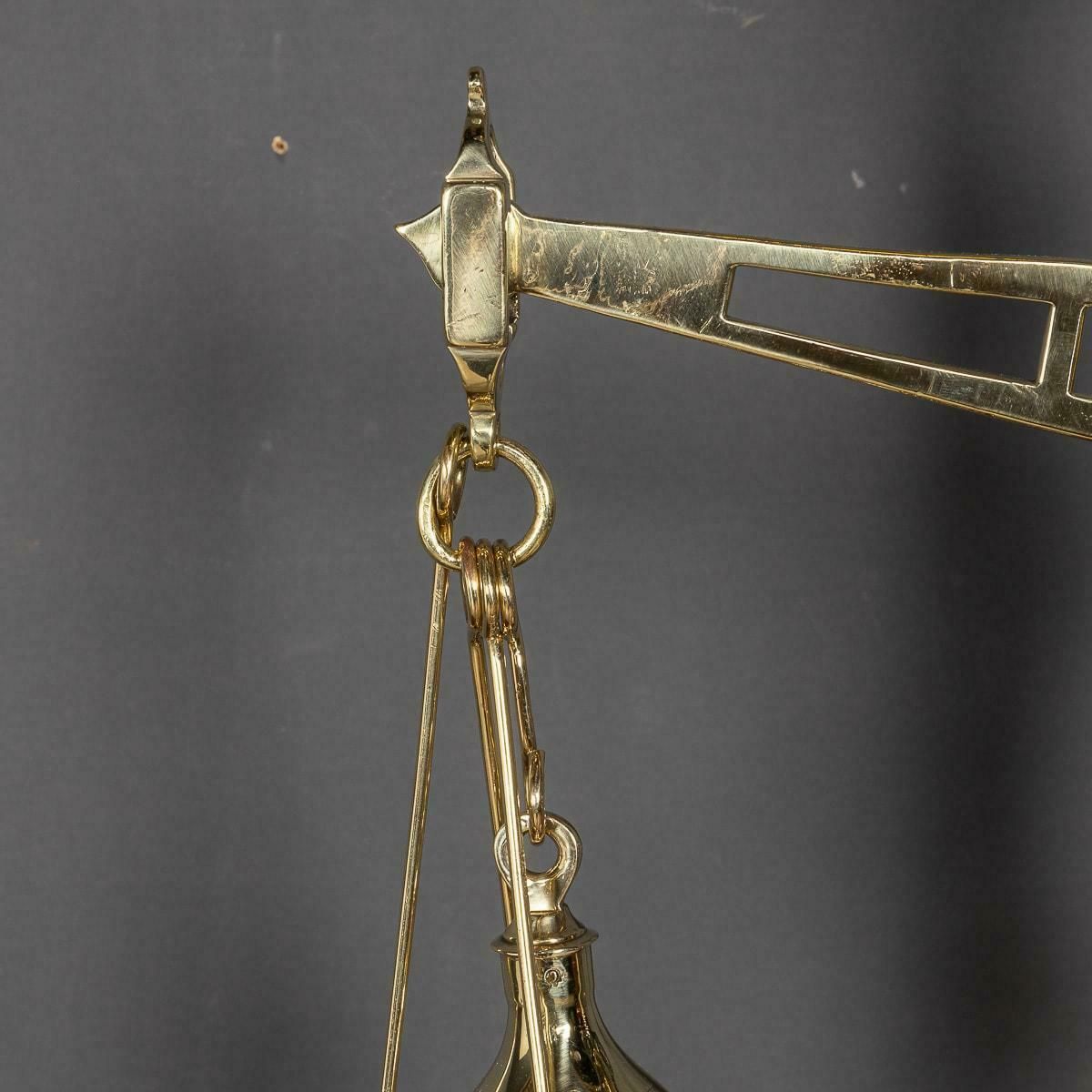 photo furniture 19th Century Victorian Weighing Scales By J White & Son, C.1880
