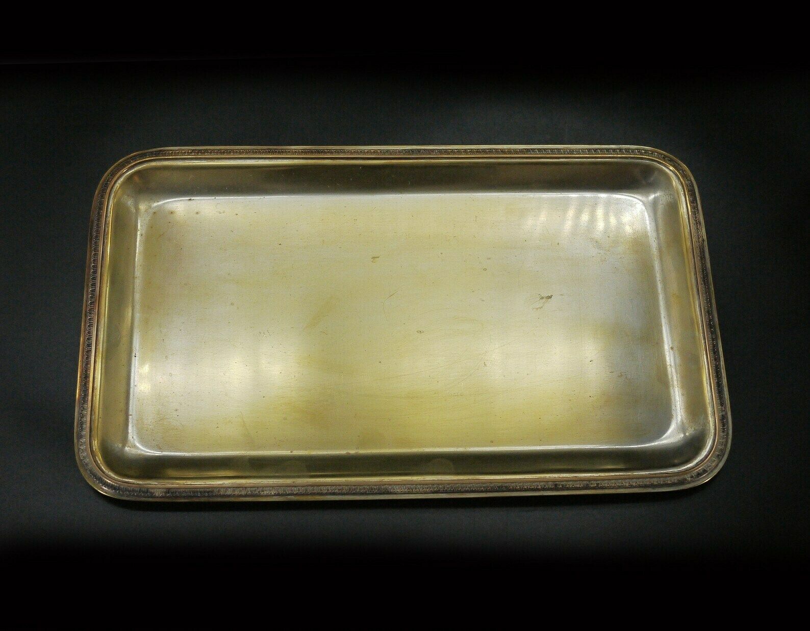 200.0 French Silver Plate Coffee Cups Filter Set With Tray, S/8 photo