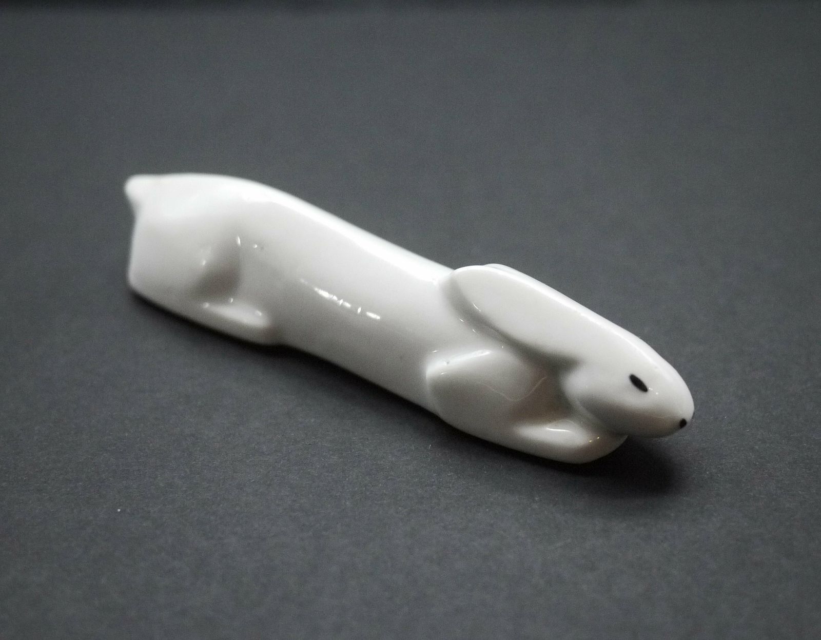 photo for sale Art Deco Porcelain Animal Figure Knife Rests, S/10
