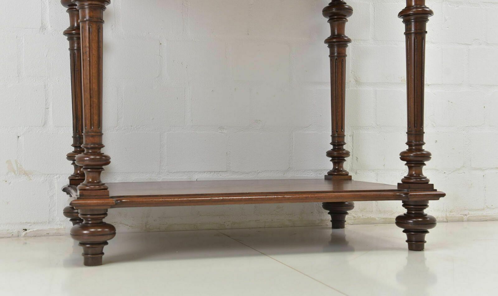 photo for sale Antique Console Table Restored Wilhelminian Style Walnut Sideboard Wall Table Secretary