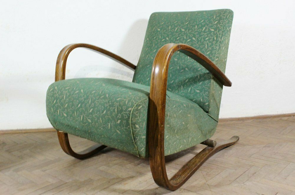 H 2269 Lounge Chairs By Jindrich Halabala, 1930s, Set Of 2 photo furniture