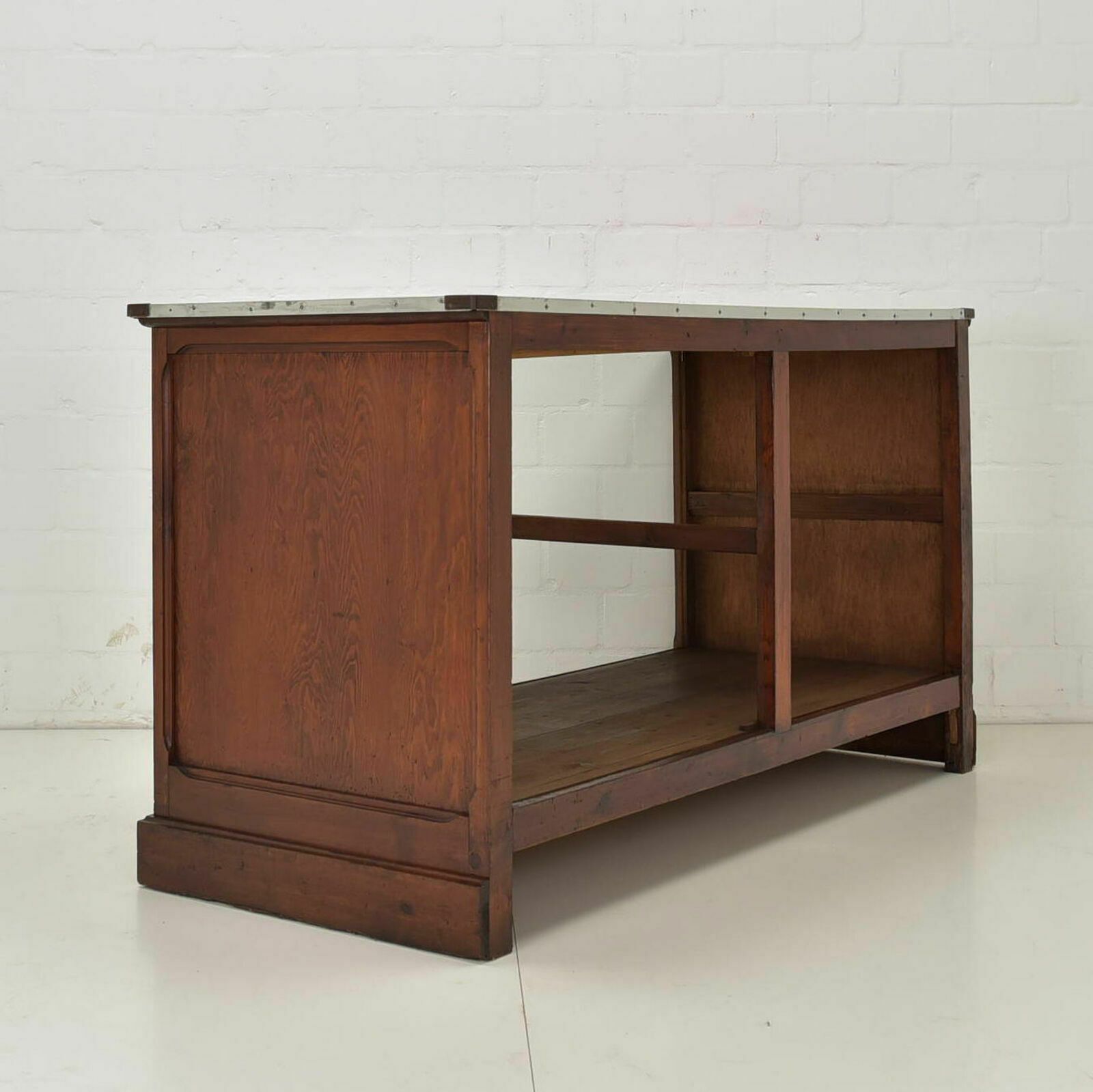 918.0 Vintage! Shop Display Case Restored Shop Counter Sales Counter Around 1940 Antique Display Case photo