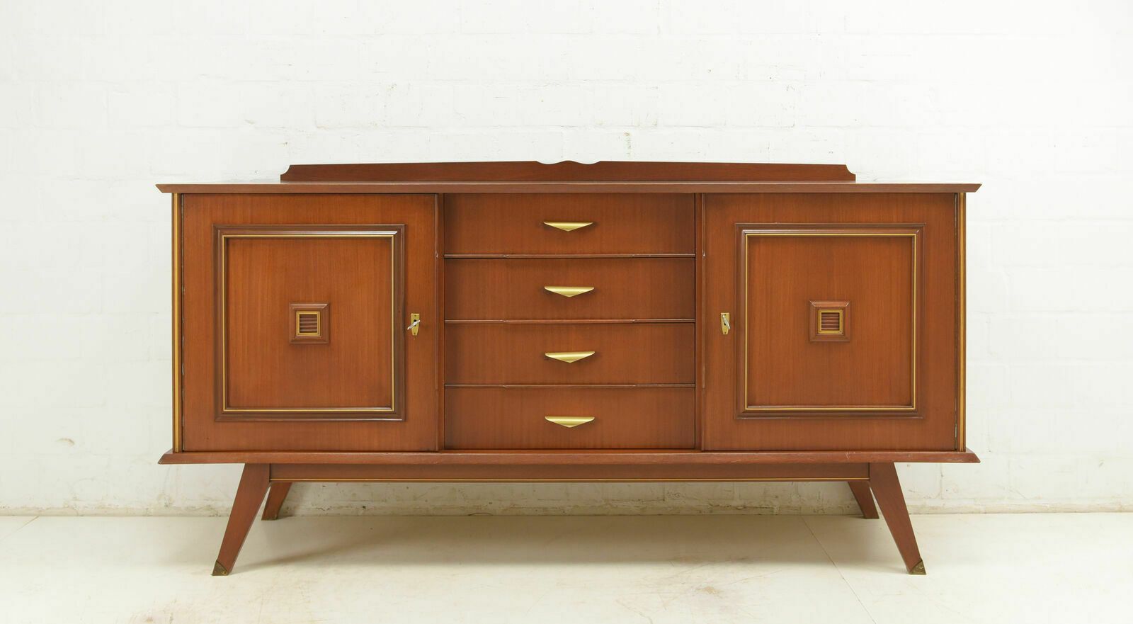 Retro! Sideboard Restored Mid Century 50s 60s Vintage Mahogany photo furniture