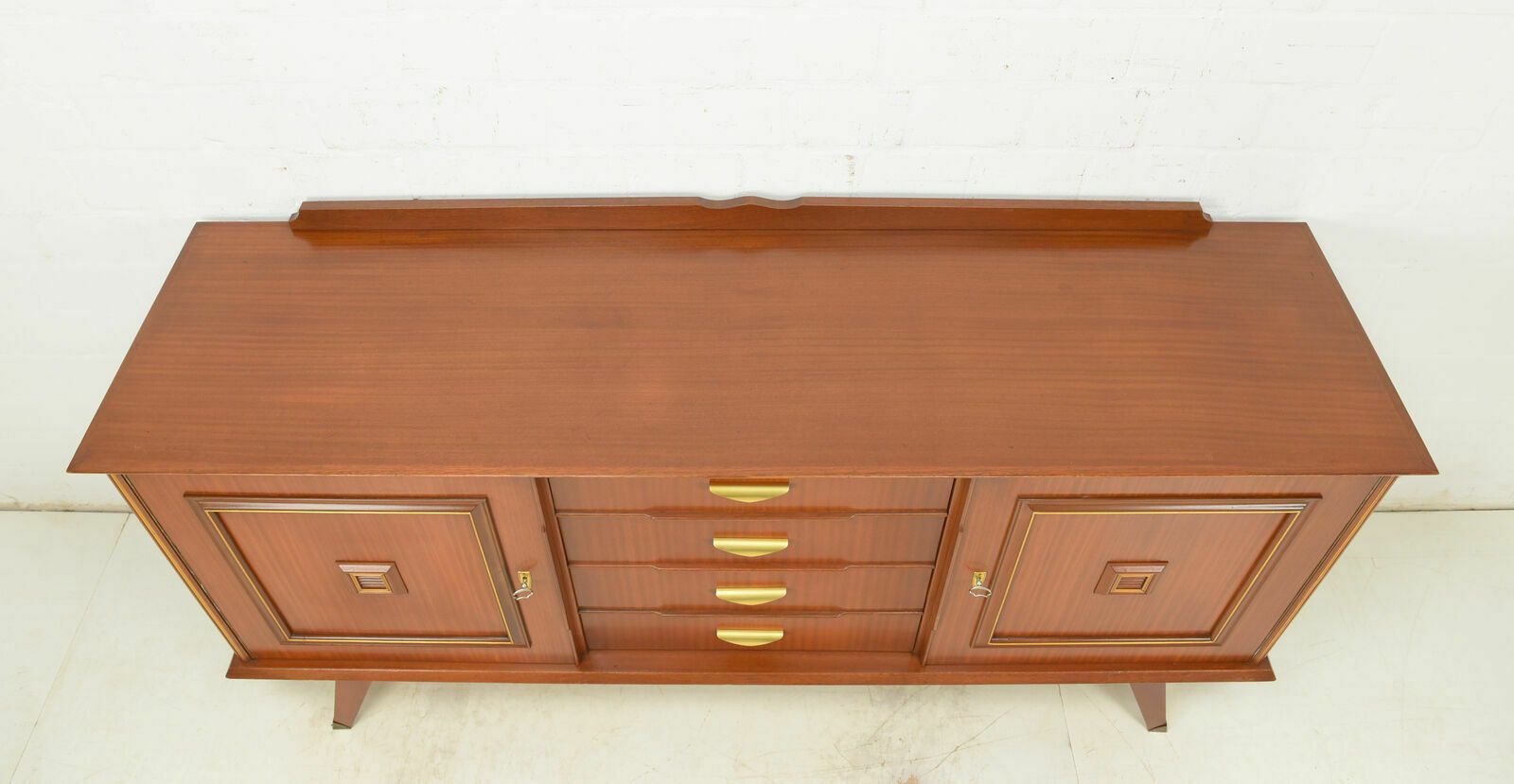 Retro! Sideboard Restored Mid Century 50s 60s Vintage Mahogany photo vintage