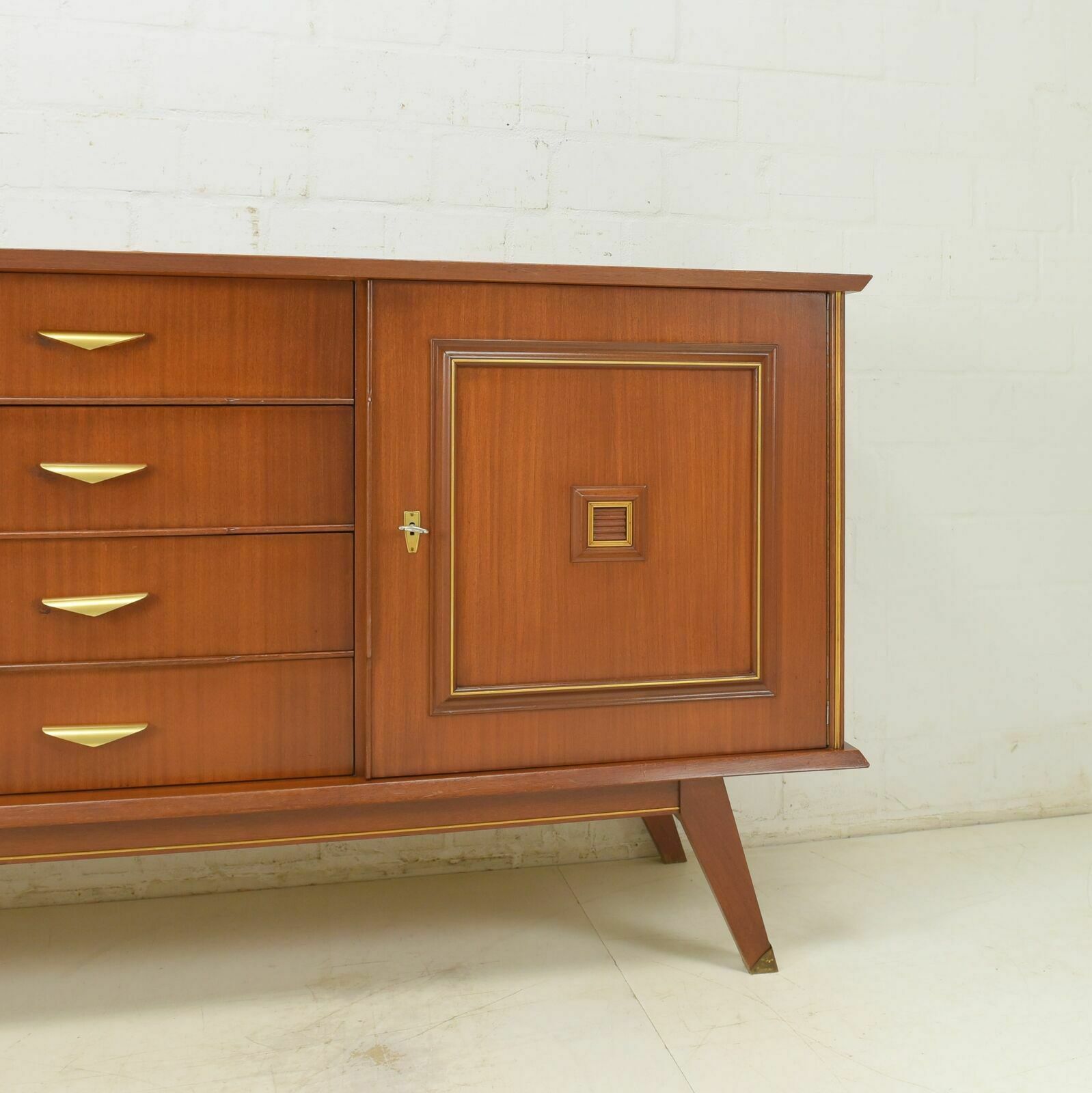 photo for sale Retro! Sideboard Restored Mid Century 50s 60s Vintage Mahogany