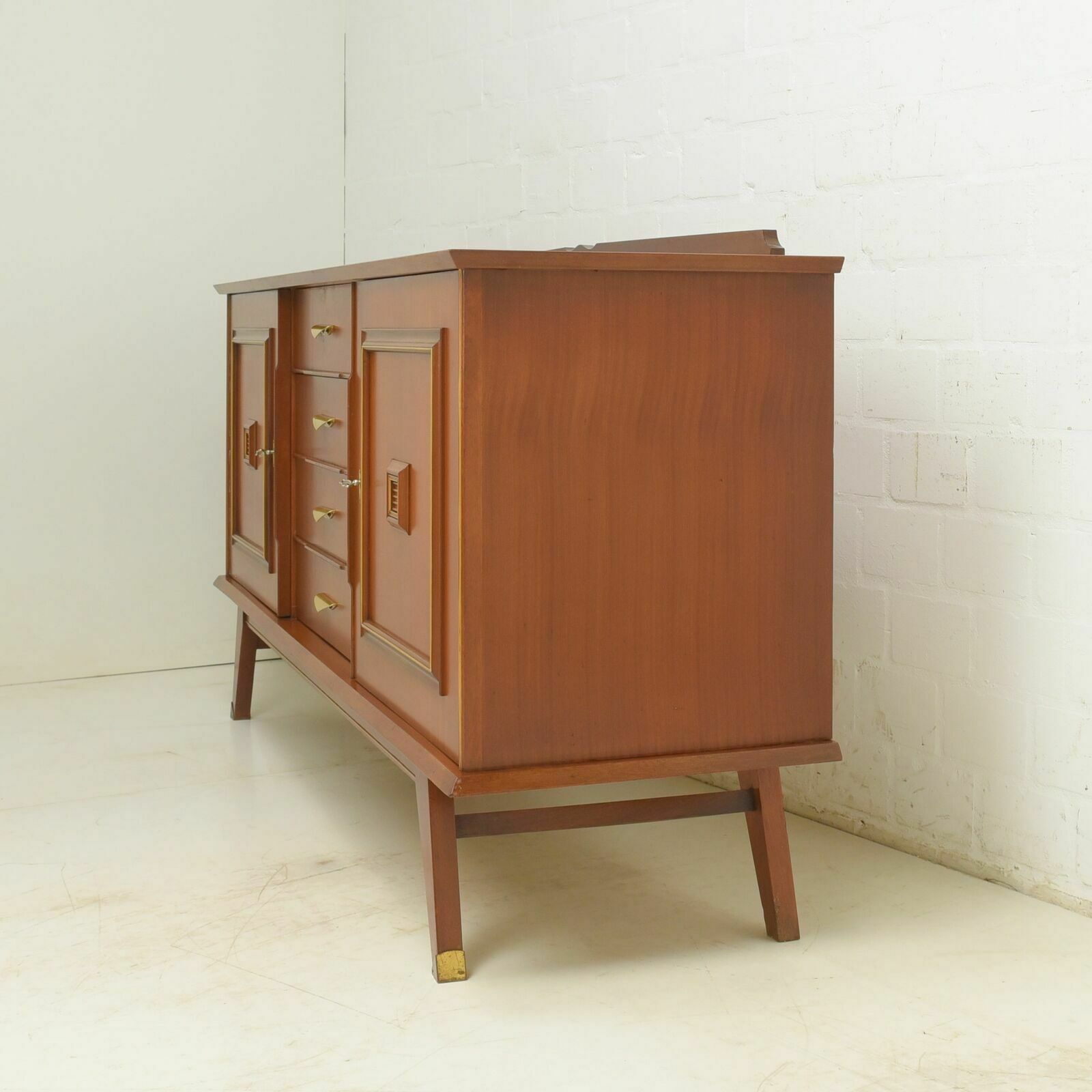 1391.0 Retro! Sideboard Restored Mid Century 50s 60s Vintage Mahogany photo