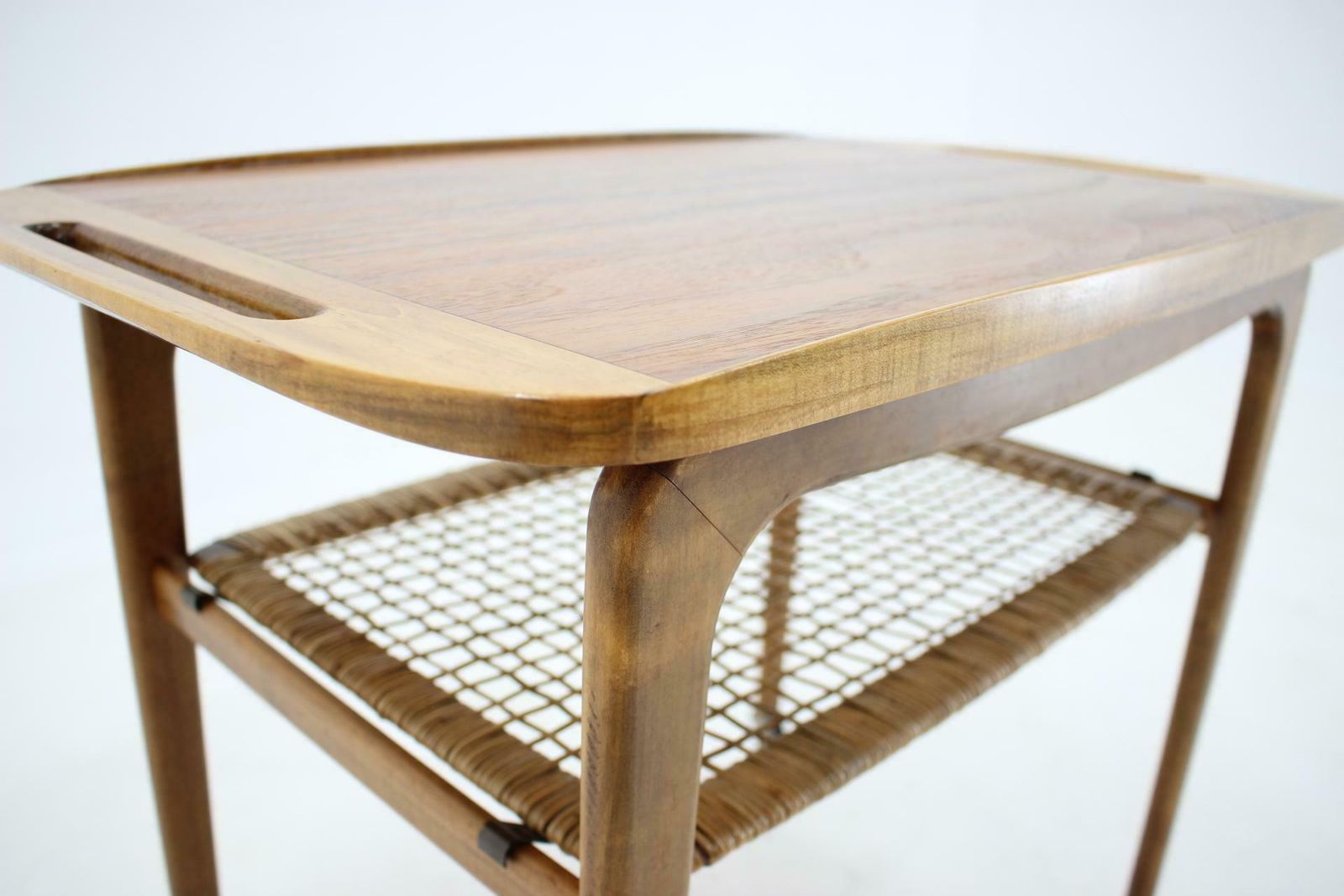 1970s Beech Serving Cart By Drevotvar, Czechoslovakia £433.55 photo 499.0