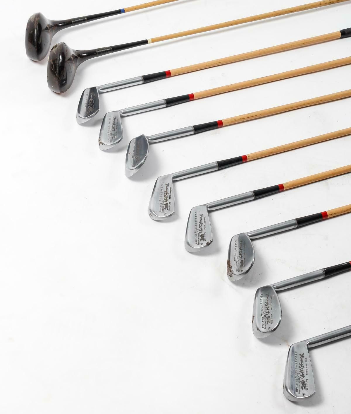 Suite Of 10 1930s Golf Clubs., Vintage photo buy