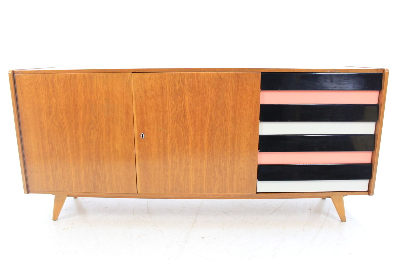 photo vinterior Mid Century Long Sideboard, Jiri Jiroutek, 1960s.