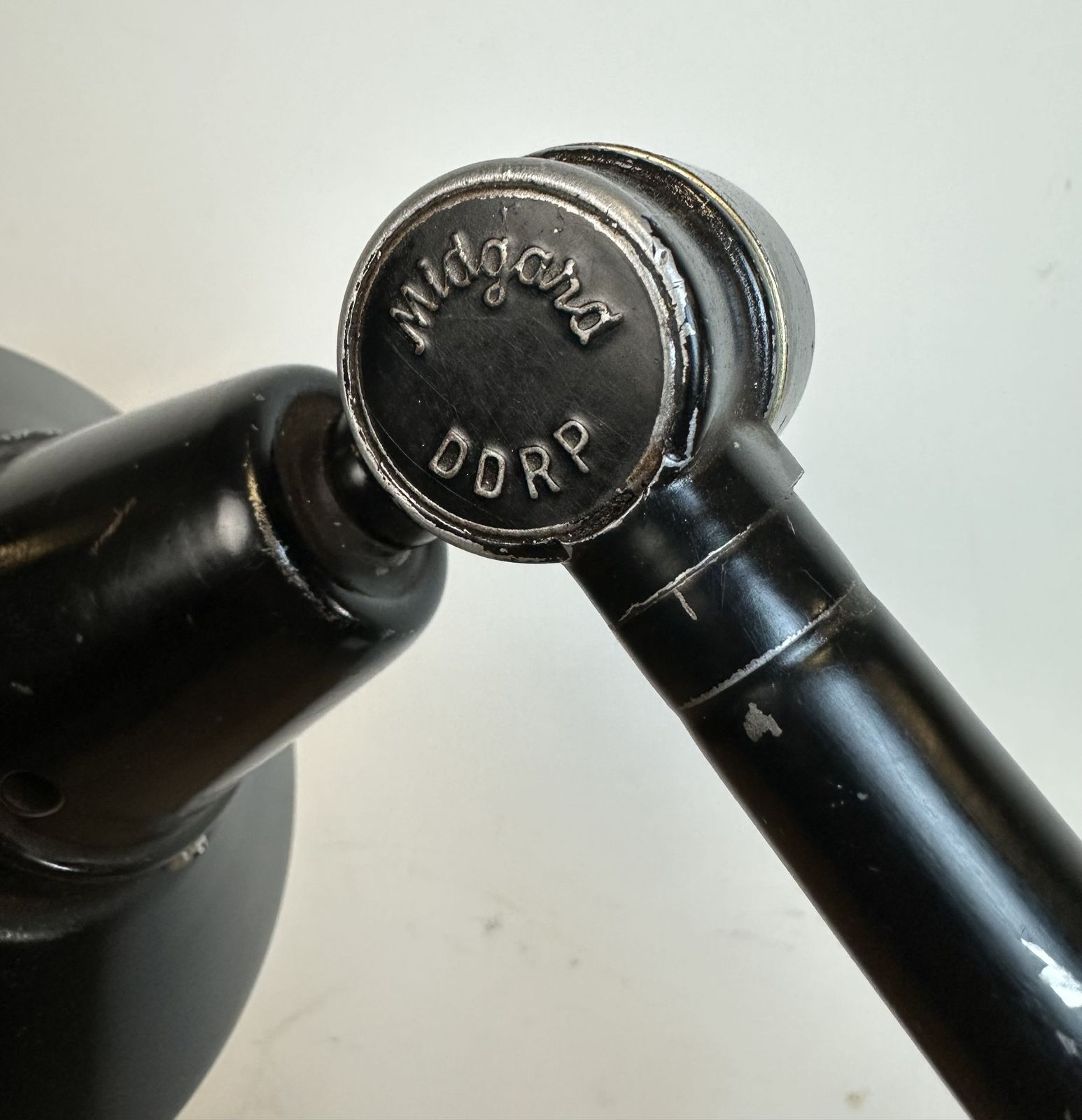 Industrial Ddrp Desk Or Wall Lamp By Curt Fischer For Midgard, 1930s photo vinterior