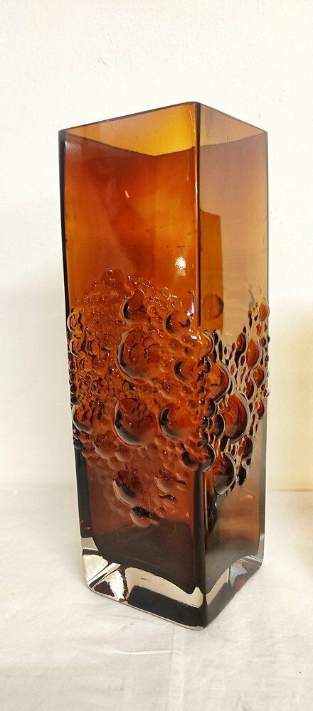 Italian Glass Vases, 1970s, Set Of 2 photo furniture