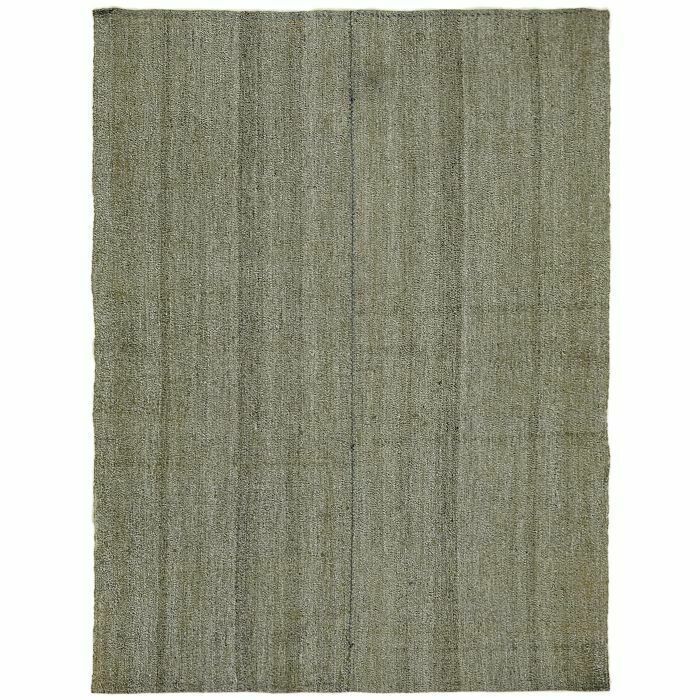 Handmade Grey Anatolian Kilim Rug 255 Cm X 194 Cm