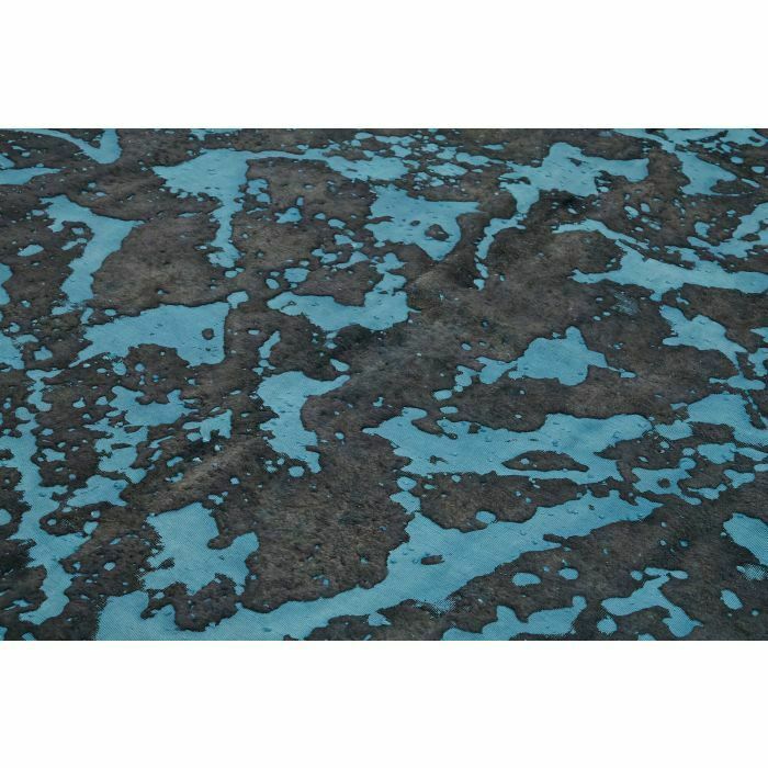 Handmade Blue Overdyed Large Area Rug 280 Cm X 370 Cm photo 2080.0