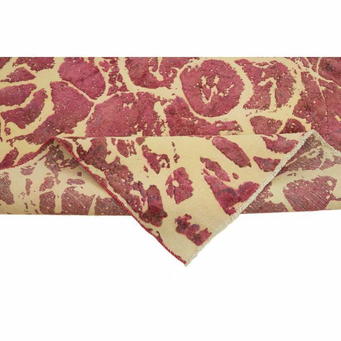 2193.0 Handmade Pink Overdyed Large Area Rug 280 Cm X 390 Cm photo