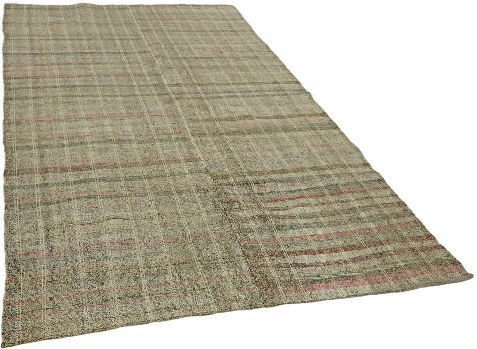 Handmade Decorative Grey Anatolian Kilim Rug 180 Cm X 295 Cm photo furniture