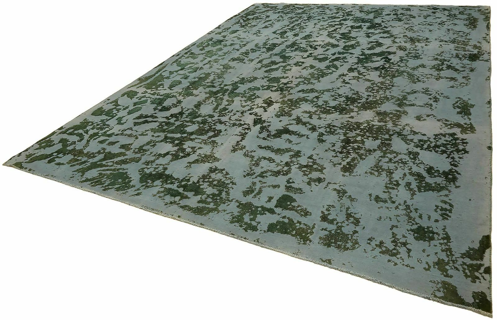 Handmade Grey Overdyed Large Area Rug 280 Cm X 379 Cm photo 2350.0