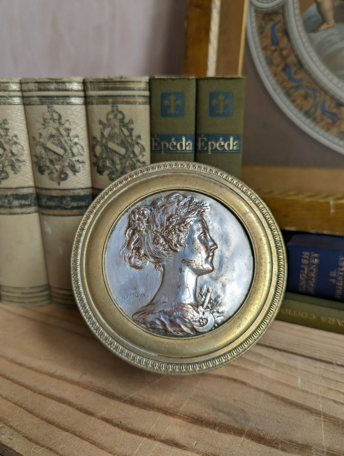 A Stunning French Gilt Brass Neoclassical Trinket Box By Jollet & Cie Paris Sculptor Emmanuel Hannaux C1906 photo furniture