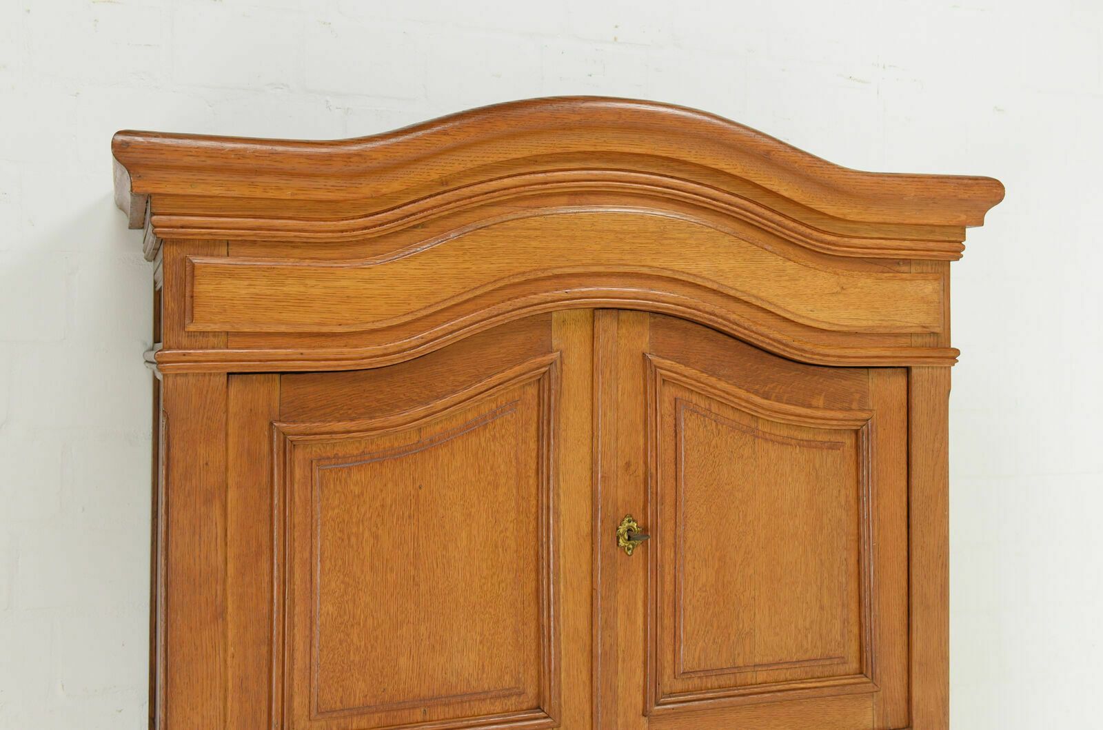 Antique! Vertiko Restored Around 1880 Solid Oak High Chest Of Drawers Oak Cabinet photo vintage