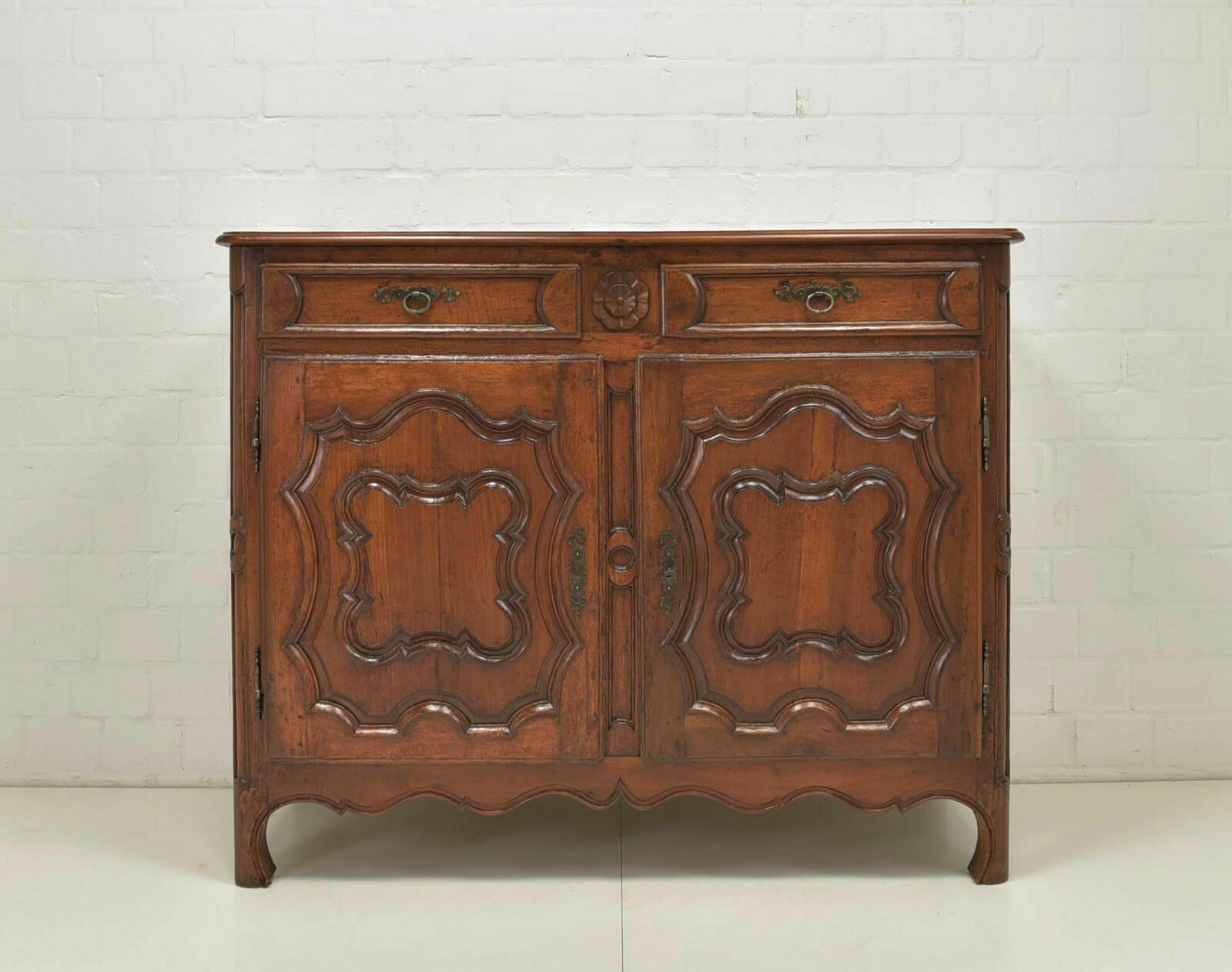 Antique! Sideboard Restored Rococo Louis XV Around 1760 Cherry Wood Sideboard Chest Of Drawers photo furniture
