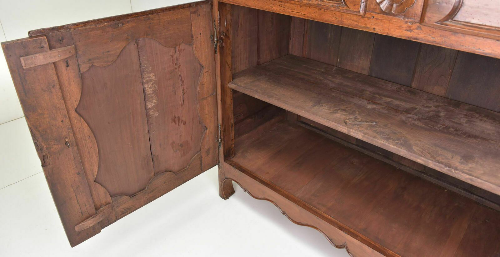 Antique! Sideboard Restored Rococo Louis XV Around 1760 Cherry Wood Sideboard Chest Of Drawers photo Furniture