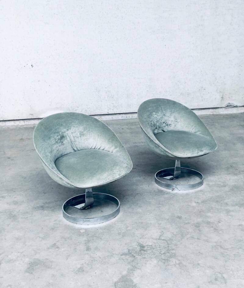 Space Age Sphere Pod Lounge Chair Set, France 1960's photo Furniture
