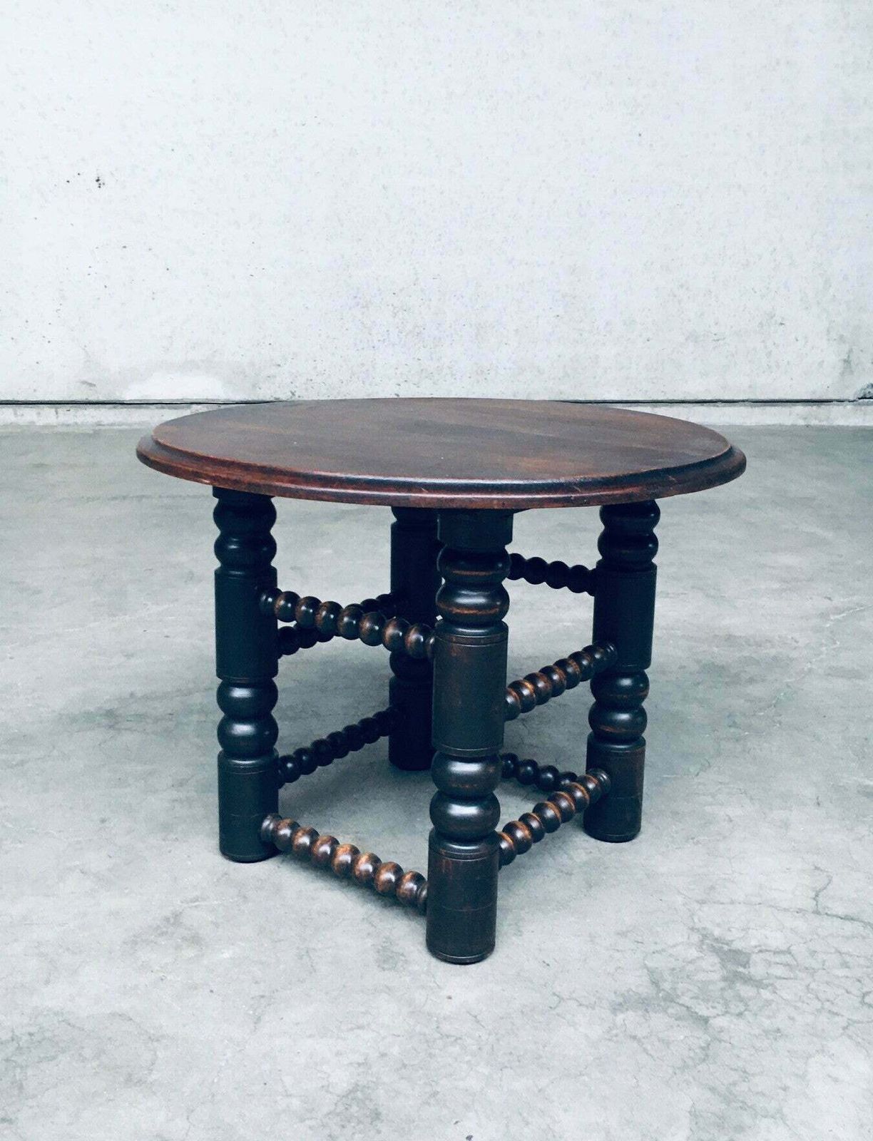 French Modernist Design Side Table In The Style Of Charles Dudouyt, France 1930's photo vinterior