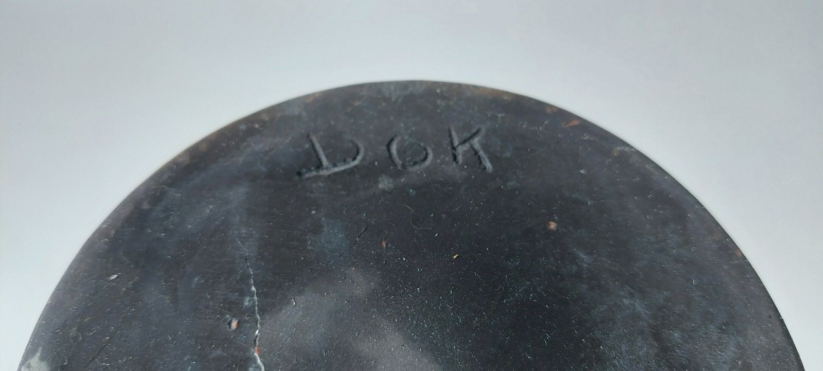 Rare Dutch D.O.K. Vase In The Style Of Capron With A Gothic Decor photo vintage