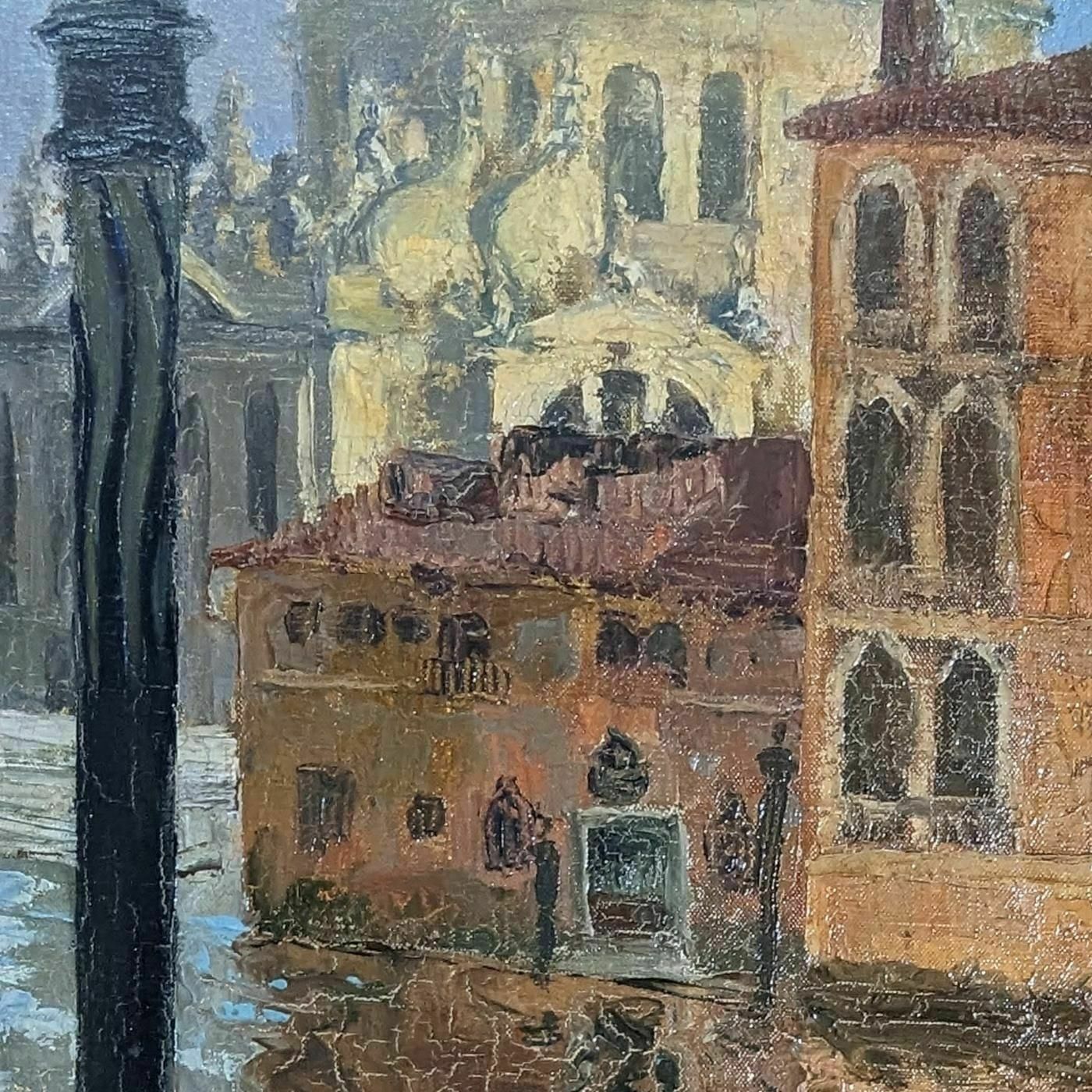 Louis Abel Truchet La Salute As Seen From The Canal In Venice photo vinterior