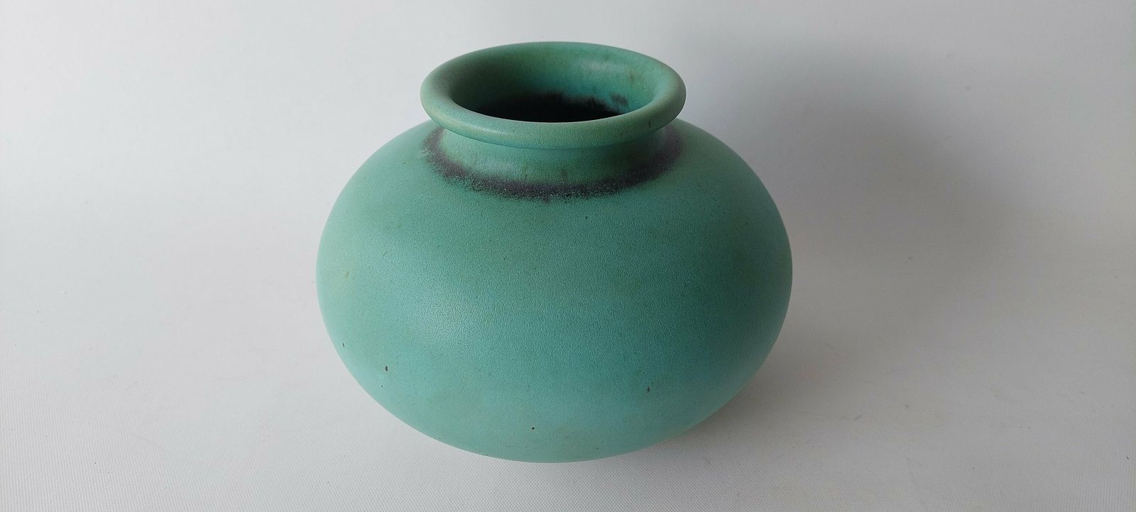 Stunning Unterstab Studio Vase With A Sea Green Matted Glaze photo for sale