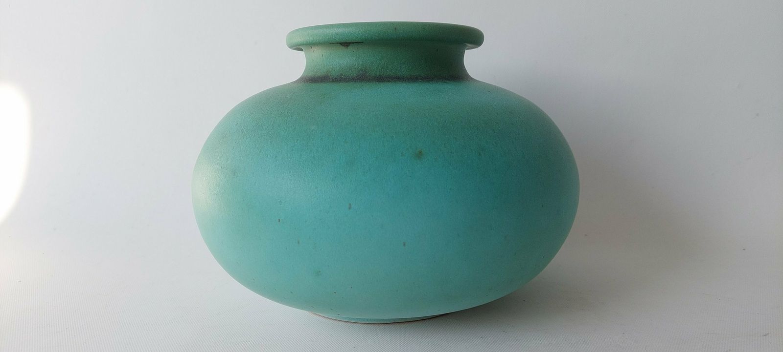 Stunning Unterstab Studio Vase With A Sea Green Matted Glaze photo Home Decor
