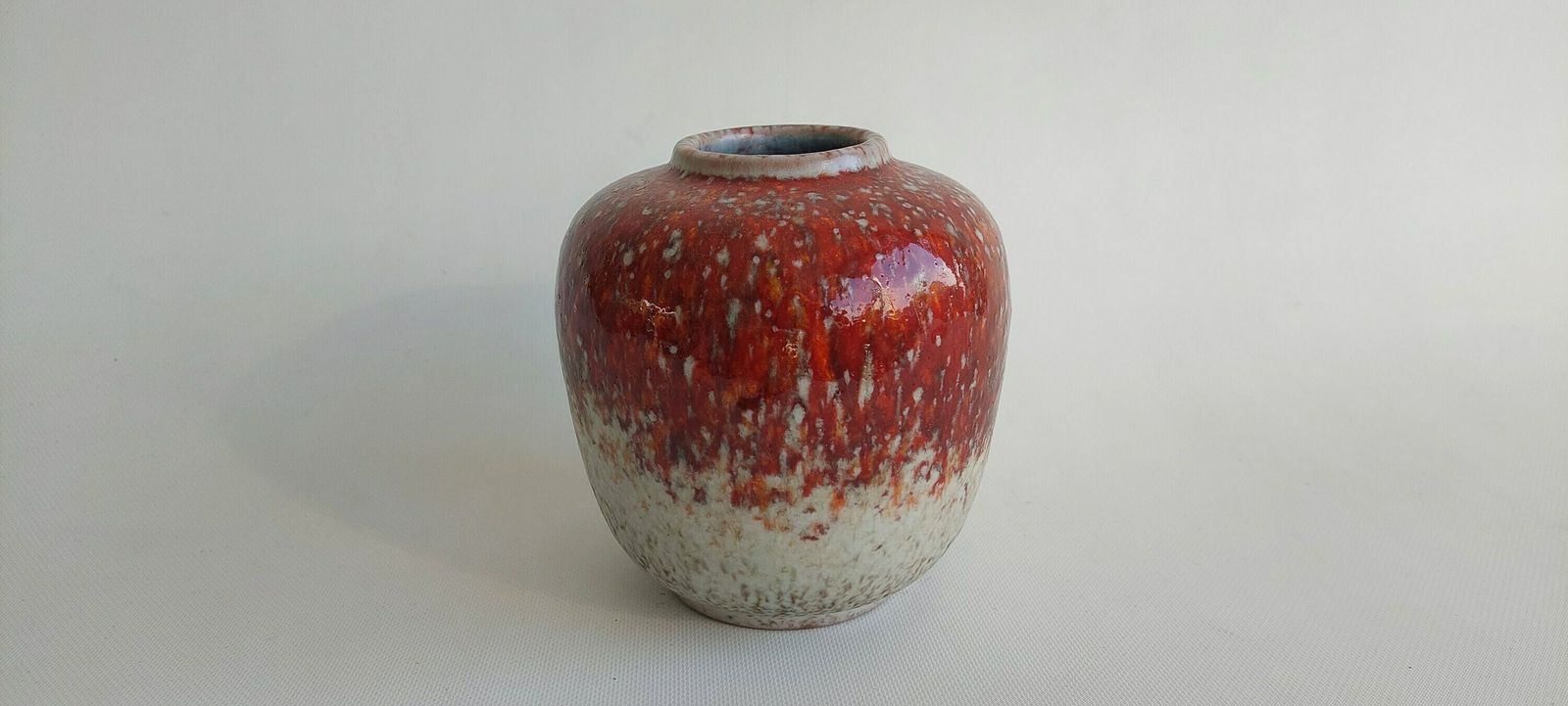 Red Karlsruhe Majolika Vase Designed By Friedgard Glatzle In 1978 photo furniture