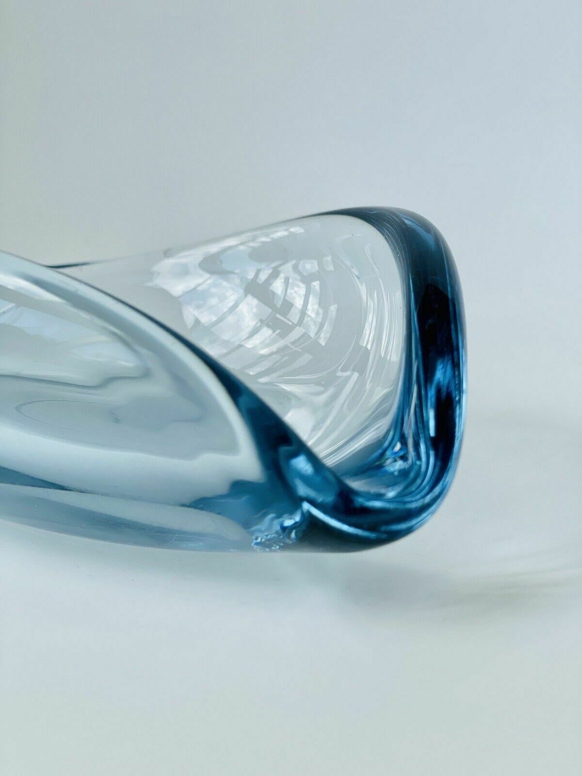 60.0 Akva Surf Ashtray By Per Lütken For Holmegaard, Signed, 1953 photo