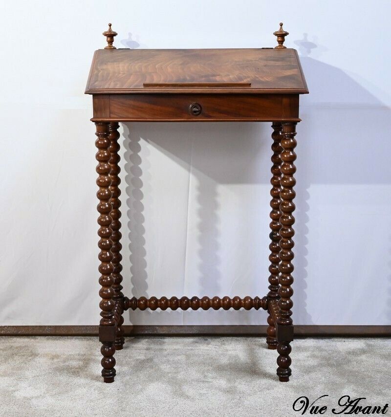 photo for sale Small Mahogany Music Stand, Louis Philippe Period – Mid 19th Century