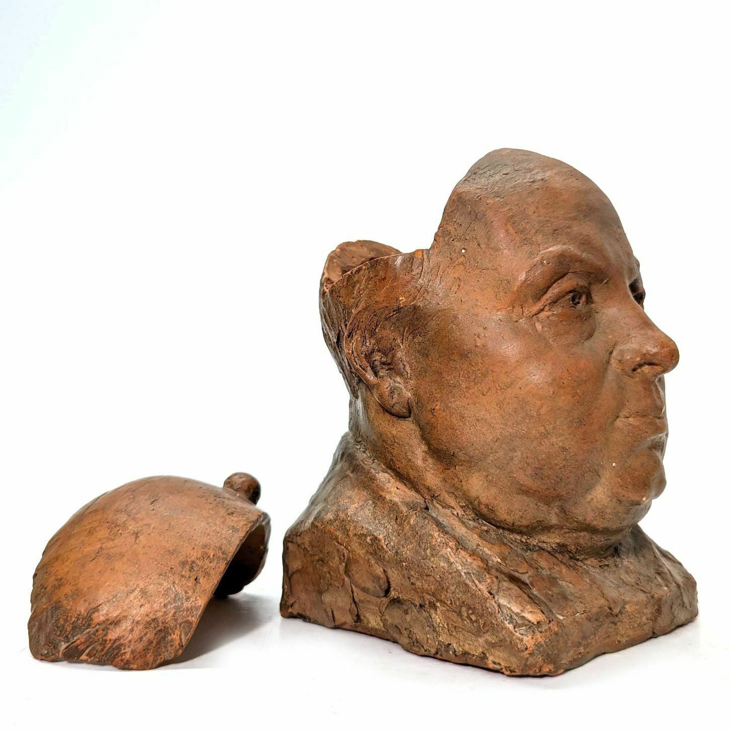 Original Terracotta Forming A 19th Century Tobacco Pot photo buy